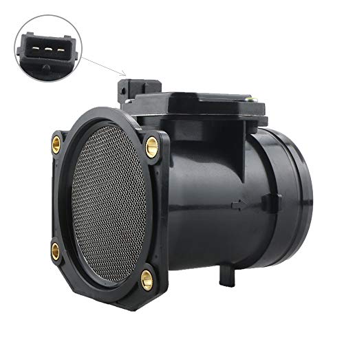 MOSTPLUS 8ET 009 142-251 058133471 - Medidor de masa de aire (número de conexiones: 4, compatible con Octavia I, A3, 8L, A4, 8D, A6, 4B, PASSAT 3B2, 3B5, 1,6 + 1,8)