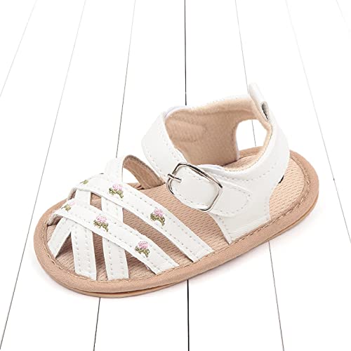 Sandálias infantis de verão para meninas sandálias vazadas design de gáspea fivela respirável e conf