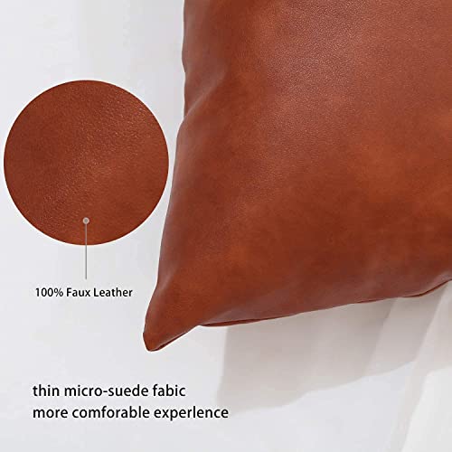 Galmaxs7 Boho Throw Pillow Covers 20 X 20 Set Of 5 - Modern Stripe Geometric Farmhouse Decorative Pillow Cover Sets For Pillows - Couch Sofa Bed,Faux Leather Black And White Pillow Covers #TOP2