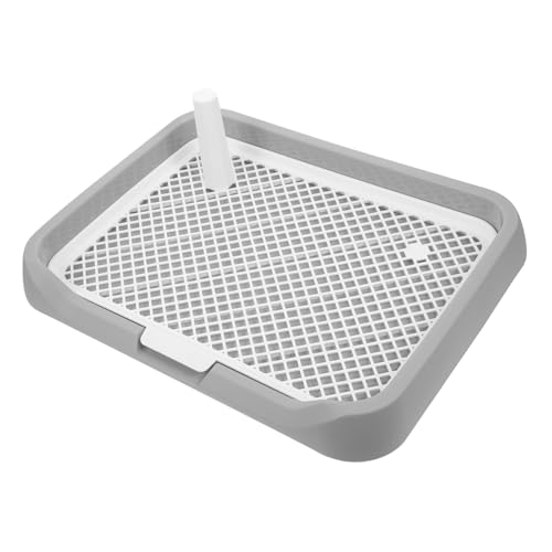 BESPORTBLE Splashproof Indoor Potty Tray for Dogs with Detachable Easy Clean Tray Multifunctional Dog Pee Holder Pan for Puppy Training Suitable for All Prevents Urine Spills and Keeps