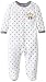 BON BEBE Baby Boys' Monkey and Stars Footed Snap Front Coverall