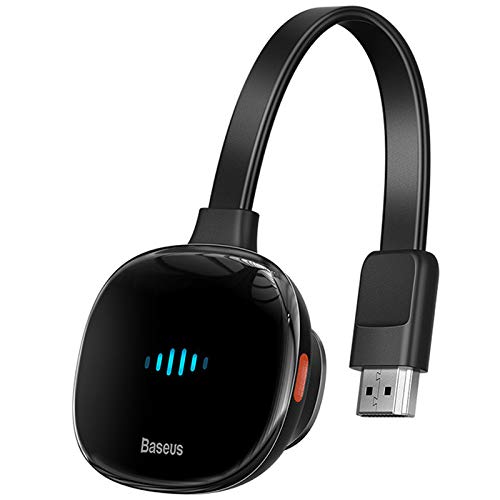 Wireless Display Adapter, HDMI WiFi Dongle 4K 1080P Screen Mirroring Device Compatible for iPhone iPad Android to TV Projector Monitor Support Airplay Miracast