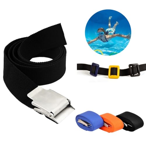 Ceinture de plongée réglable à boucle acier libération rapide - 3