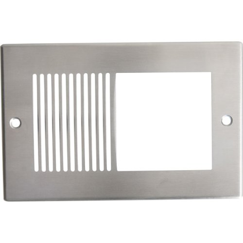 Brushed Stainless Steel Faceplate