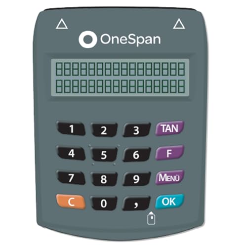 OneSpan Vasco Digipass 836, TAN Generator für Online-Banking, chipTAN Comfort, manuell und Sm@rtTAN Optic, LCD Display, Kompatibel mit Sparkassen und VR-Banken OneSpan Vasco Digipass 836, TAN Generator für Online-Banking, chipTAN Comfort, manuell und Sm@rtTAN Optic, LCD Display, Kompatibel mit Sparkassen und VR-Banken
