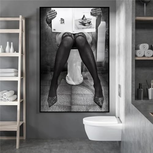 Peintures impressions photo pour deco salle de bain et toilettes chic