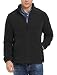 iLoveSIA Men's Fleece Casual Classic Warm Full Zip Jacket US Size M Black