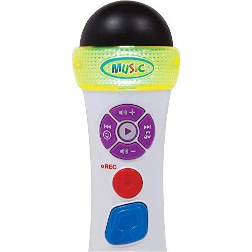 Microfone Musical Canta e Grava, Buba, Multicor