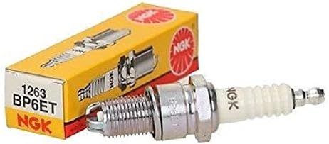 NGK Multi-Ground Spark Plug BP6ET 1263 (Pack of 10) for Croma Tipo Polonez Dedra Thema 505 Ibiza Reach 19mm Hex Size 21mm Gap 0.8mm Cast Iron 18-25.3 lb. ft. Aluminum 18-21.6 lb. ft.