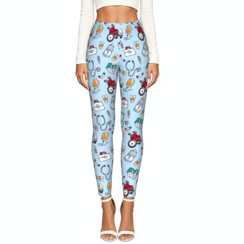 Leggings de yoga para mujer elásticos de longitud completa que evitan opresión 2