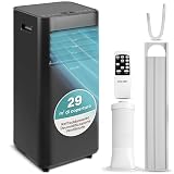 ❄️ Funzione 3 in 1: condizionatore con aria condizionata, ventilatore e deumidificatore per comfort e qualità dell’aria tutto l’anno.