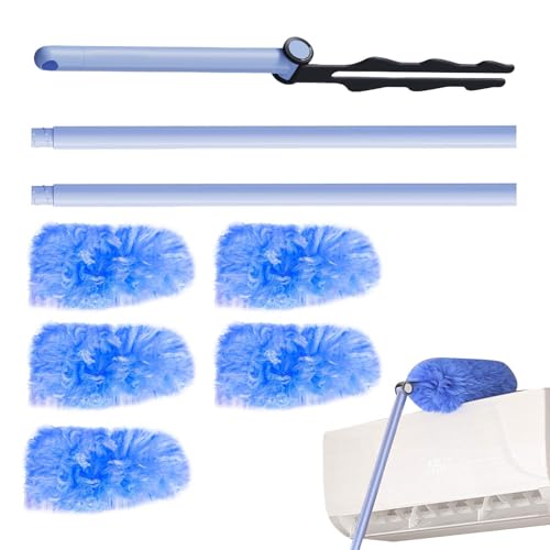 fayarrd Mikrofaser-Bettdecke zur Reinigung, 180 Grad verstellbar, waschbar und faltbar, Reinigungsmittel für nasse oder trockene Oberflächen, für...