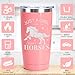 Frerdui Horse Gifts for Girls 6-12 10-12, Horse Stuff Accessories Gift for Horses Lovers Women Girl, Just a Girl Who Loves Horses, Equestrian Gift