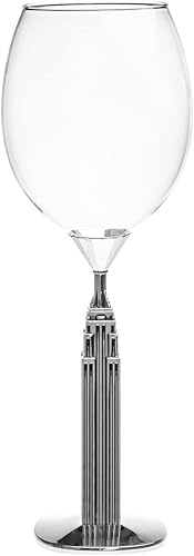 Godinger Vaso de vino, licor y cerveza, Empire State Building - Vaso multiusos