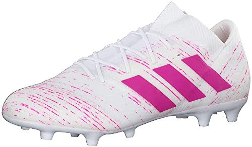 Adidas Nemeziz 18.2 FG, Zapatillas de f�tbol Sala Hombre, Multicolor (Ftwbla/Rossen/Rossho 000), 46 EU