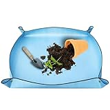 Non tissé en polyéthylène robuste avec crochets de fixation en cuivre - Idéal pour la terre d'orchidées, le substrat de culture et d'autres terreaux de plantes.