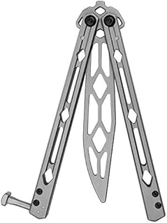 Kershaw Lucha Trainer, Butterfly Knife with Blunt Blade, Rounded Tip, Made in The USA