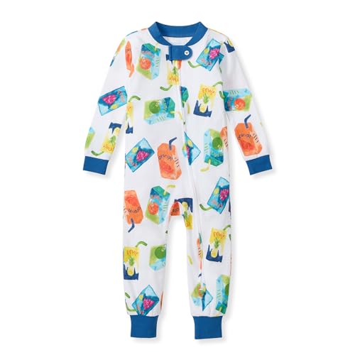 Image of Burt's Bees Baby Unisex Footless Sleeper Pajama 100% Organic Cotton Snug-Fit 1-Piece Zip-Up Jumpsuit for Toddlers