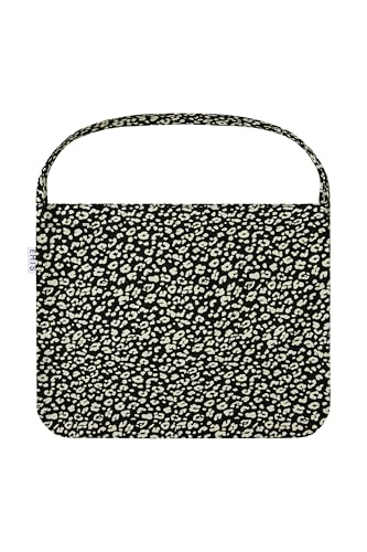 Bolso Tote Unisex Casual Leopardo Corduroy 22Y miniatura 2