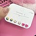 2-3 Pairs Rainbow Stud Earring Set Fashion Pride Earrings Rainbow Cute Rainbow Heart Star Round Earrings LGBT Pride Stud Earrings Set (3pair-C)