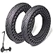 Gomme Piene Per Monopattino 10 Pollici, Gomma 10x2.125 Monopattino Elettrico Ruote Di Ricambi, Pneumatico Di Ricambio Solido Anteriore/Posteriore Anti Puntura Pneumatico, Ruota Di Ricambio 2 Pezzi