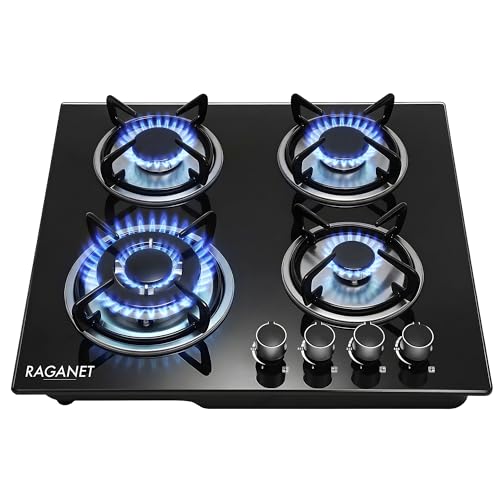 Opiniones y reviews de Estufa Mabe 6 Quemadores Electrica Top 10. 42 Raganet, Parrilla de Gas con 4 Quemadores, de Cristal Templado, Encendido Eléctrico, Estufa Empotrable y De Mesa, Compatible con Gas Natural y Gas LP, Medidas: 58cm Largo X 11cm...