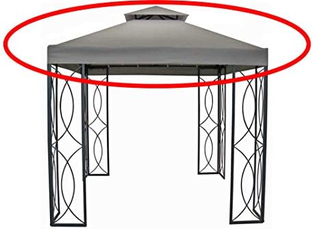 Garden Treasures 300D High Grade Replacement Canopy for 8ft x 8ft Gazebos (Square)