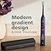 PHILIPS Sonicare 9000 Special Edition Rechargeable Toothbrush, Black/Purple, HX9911/91