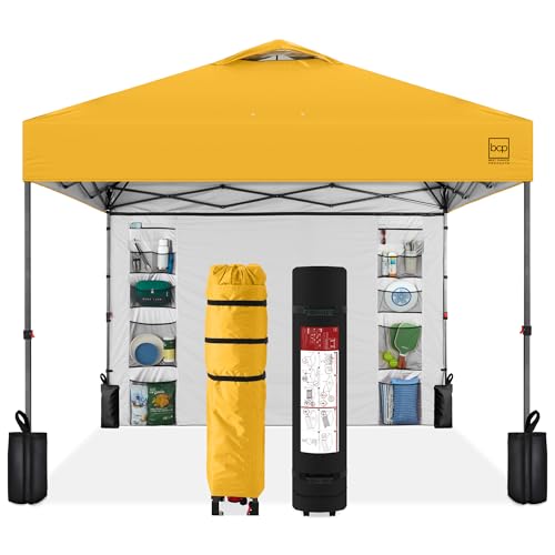 Best Choice Products 10x10ft Pop Up Canopy Tent with...