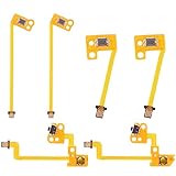 ZHSHXNGY ジョイコン 修理 switch コントローラー 交換部品 スイッチ専用 ボタンキーフレックスケーブル 2セット Joy-Con (ZLZRL)