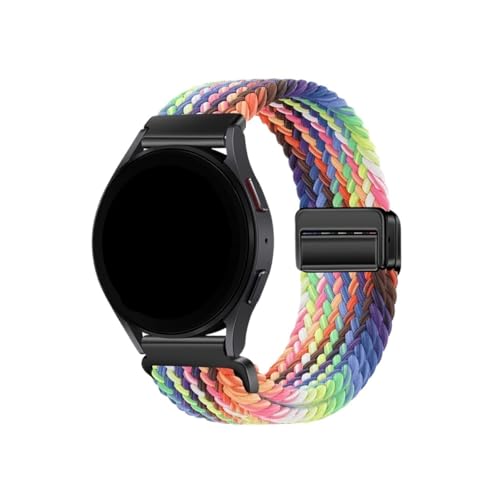 18mm 20mm 22mmiC҂݃xgɓKSamsung Watch 7/Huawei GT5(Radiant New Rainbow,20mm)