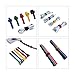 80 PCS 6 Inches Multi-Colour Reusable Cable Ties Cord Straps Multi-Purpose Wire Ties Cord Wrap Hook and Loop Organizer Cable Management,Adjustable Cord Ties for Organizing Home,Office,Data Centers