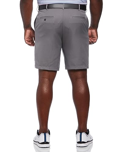 Image of PGA Tour Men's 9 inch Golf Shorts with Expandable Waistband, Flat Front, Moisture-Wicking, Sun Protection, Stretch, Lightweight