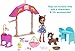 Mattel Enchantimals Barnyard Nursery Playset with Haydie Horse Small Doll (6-inch), Trotter Horse, 3 Additional Animal Figures & 10+ Accessories