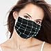 100Pcs Black Disposable Face Mask, 3 Ply Black Face Masks with Soft Elastic Ear loops