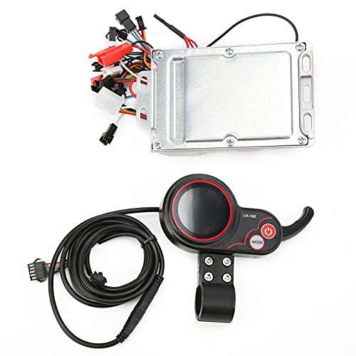 電動自転車34V/48V 500Wモーターブラシレスコントローラー3モードサインウェーブコントローラーLCDディスプレイコントロールパネルとシフトスイッチ