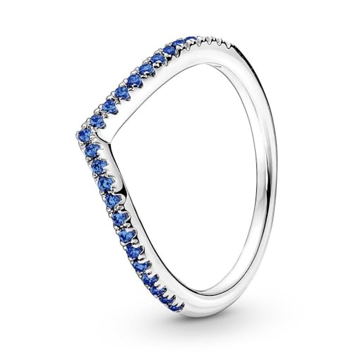 Bague bleue PANDORA Timeless vœu, le cadeau idéal