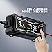 EAFCar Car Battery Charger 4-Amp, 12V Battery Charger Automotive, Trickle Charger for Car Battery - Smart Fully Battery Maintainer with Temperature Compensation and LCD Display