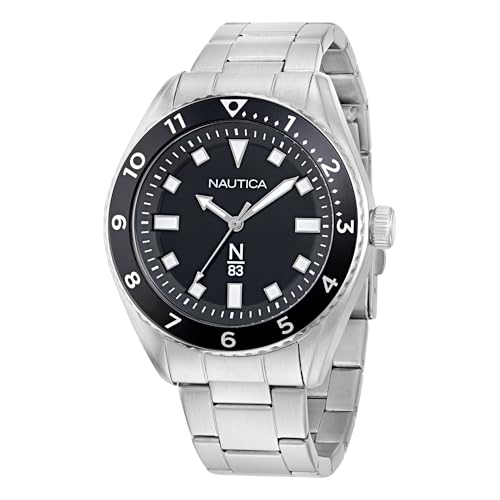 Image of Nautica FINN World Stainless Steel Bracelet Watch