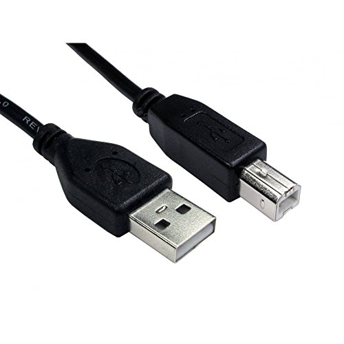 USB 2.0 A to B Printer Cable, Premium Quality High Speed 480Mbps for Epson, HP, Canon, Lexmark, Oki USB Printers (3m)