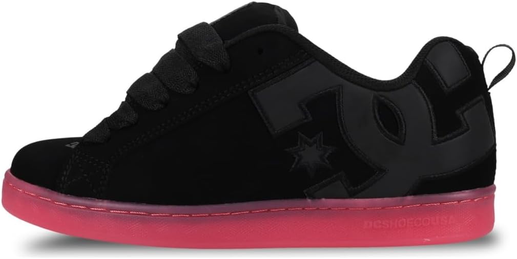 DC Shoes Women's Court Graffik Low Slippers Multicolour Size: 10.5 US