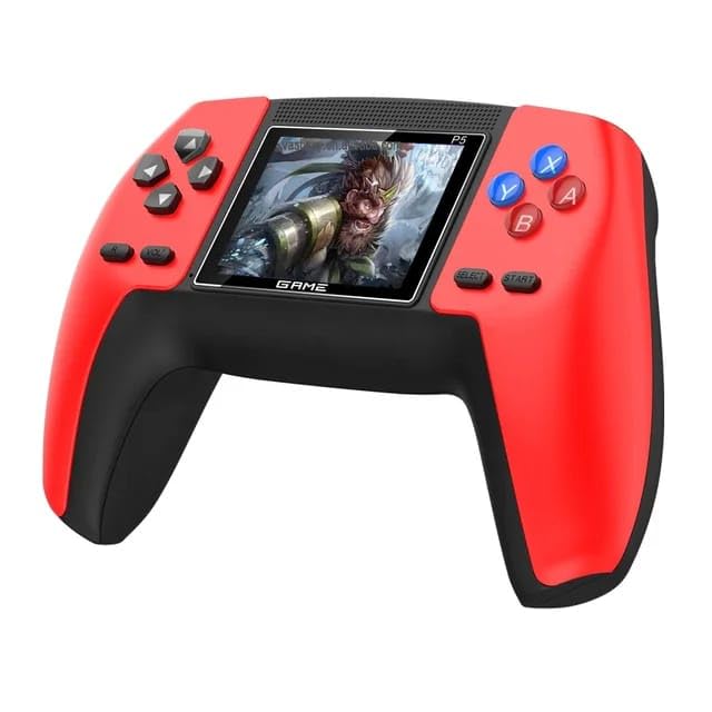 Gamizmo P5 Handheld Video Game Set for Kids,500 Retro Video Games Console,Rechargeable Retro Game Box with TV Game Support(Random Colour).