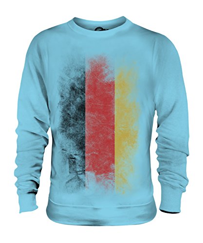 Sweat-shirt Allemagne drapeau dégradé Candymix unisexe pour homme et femme en molleton