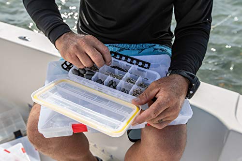 PLANO Waterproof 3500 StowAway,Waterproof, Outdoor, Storage, Tool box, Gear Organizer Dry Box IP66camping, Fishing, Tackle box, Dust Proof Utility Container