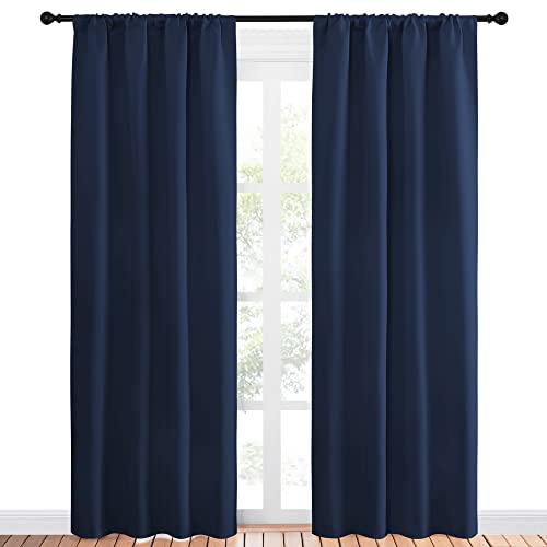 image for NICETOWN Thermal Curtains Blackout Draperies - Window Treatment Energy