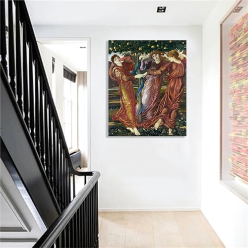 Tableau Jardin Prêt à Accrocher Toile Décorative pour Masquer un Mur Vide - 4