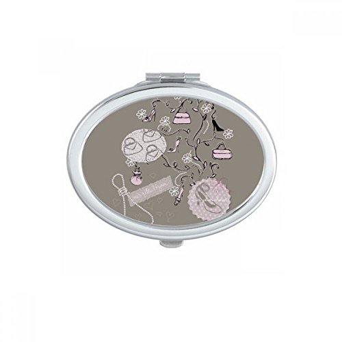 Miroir compact mignon et fleuri comme idée cadeau pour anniversaire et fêtes - 2