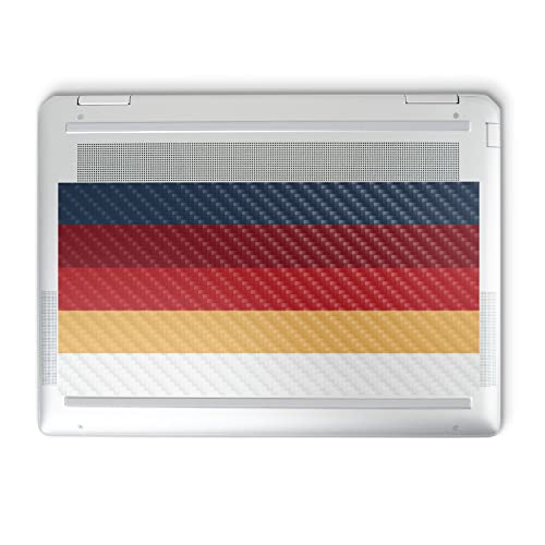 Image of MightySkins Carbon Fiber Skin Compatible with HP Spectre x360 14 inch (2022) Full Wrap Kit - Vintage Lines | Protective, Durable Textured Carbon Fiber Finish | Easy to Apply | Made in The USA