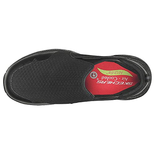 Skechers Skechers Work Arch Fit SRJannip Work Shoe Womens Slip On 10 BM US Black