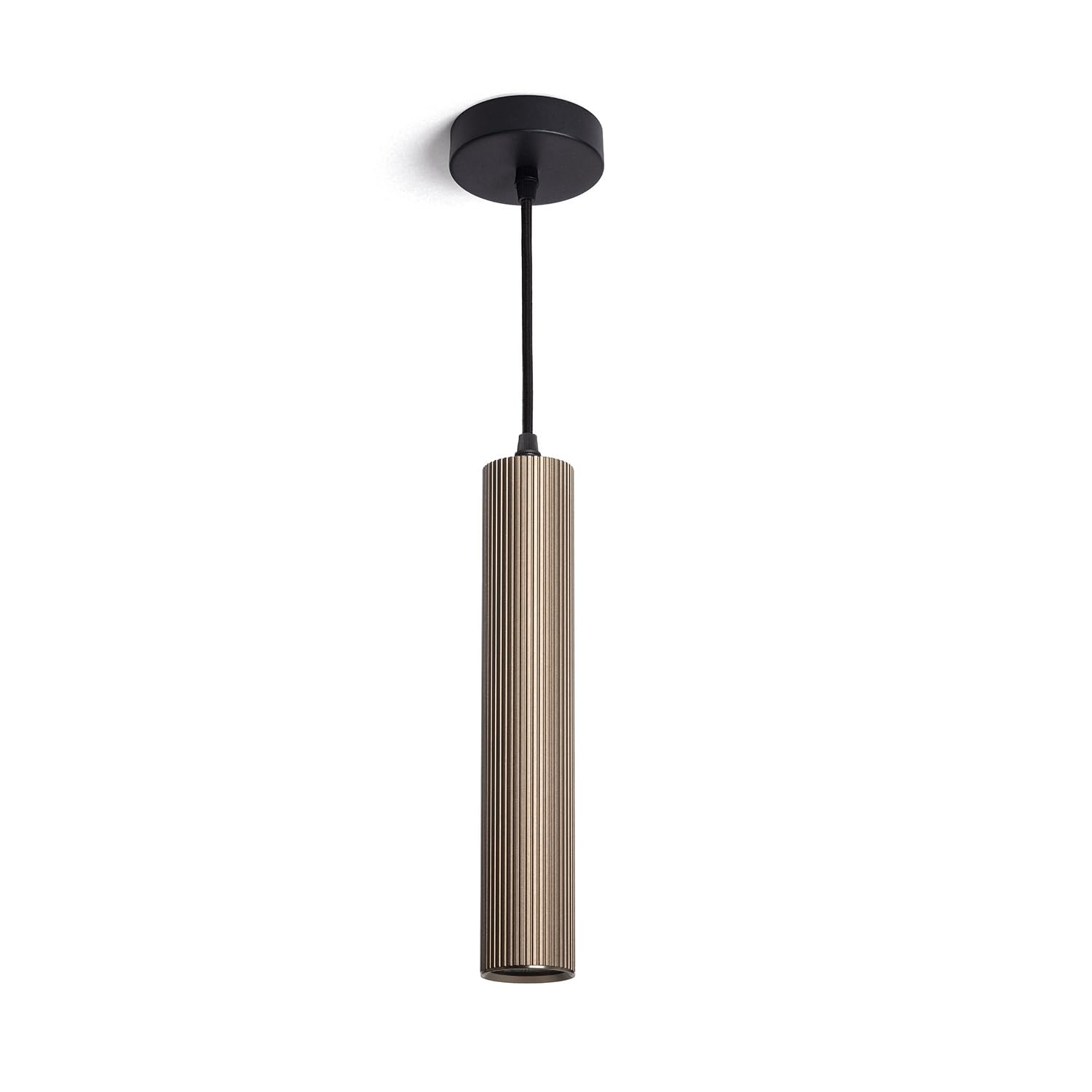 LEDKIA LIGHTING Lampada a Sospensione Alluminio Aritz 1 Faretto Bronzo GU10